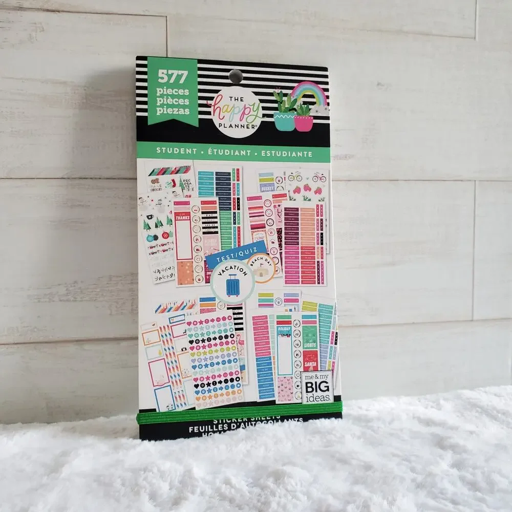 The Happy Planner Student Sticker Sheets Read Description